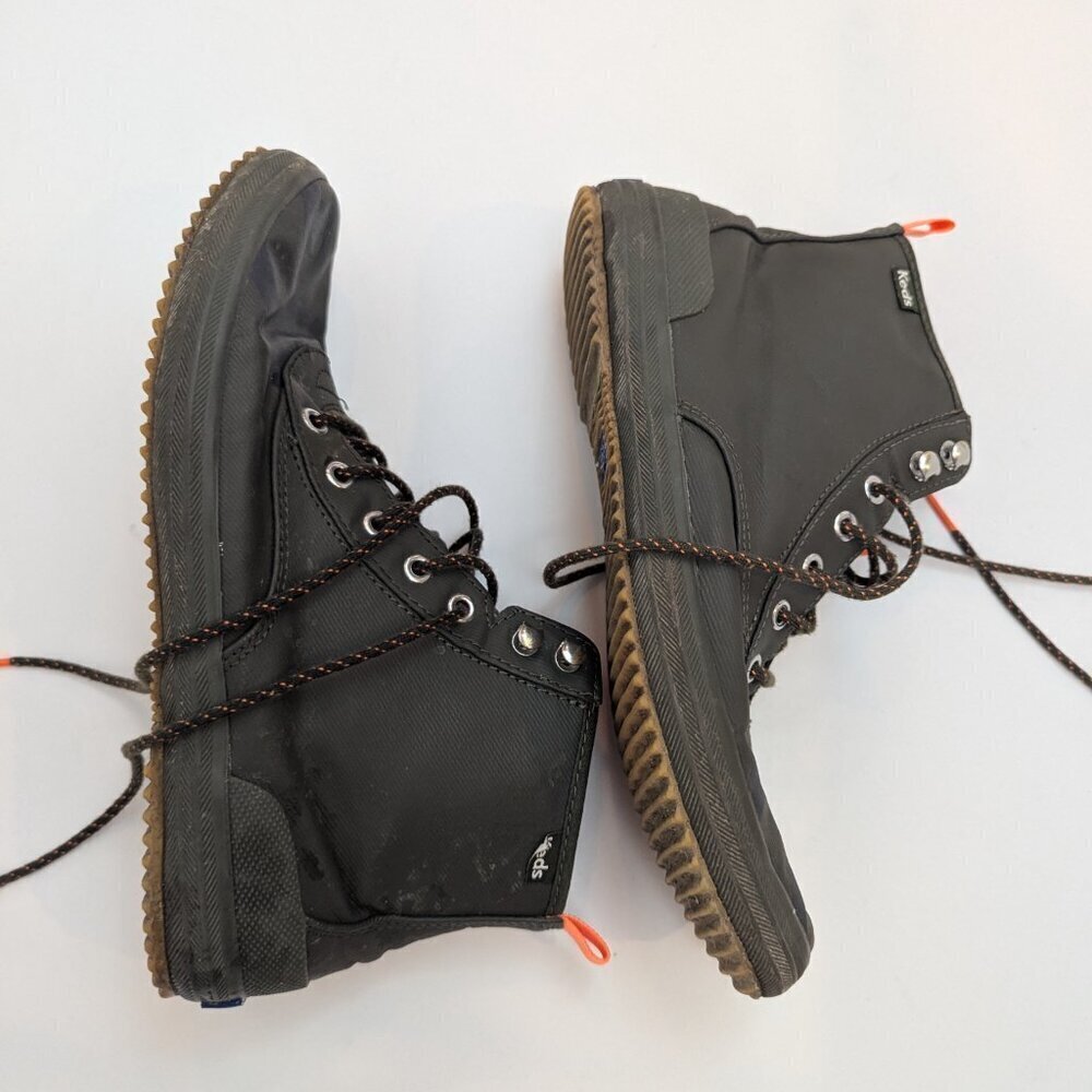Keds Women's Scout Boot Splash Twill Sneaker, Sz 8 - Picture 3 of 4